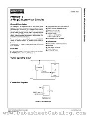 FM809MS3X datasheet pdf Fairchild Semiconductor
