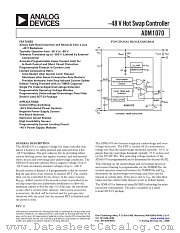 ADM1070ART-REEL datasheet pdf Analog Devices