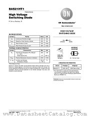 BAS21HT1 datasheet pdf ON Semiconductor