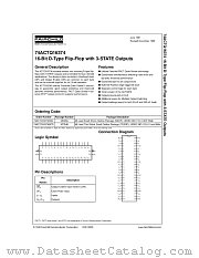74ACTQ16374MTD datasheet pdf Fairchild Semiconductor