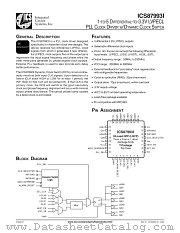 ICS87993I datasheet pdf Texas Instruments