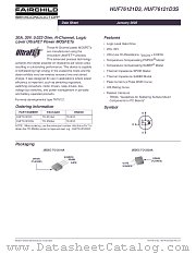 HUF76121D3ST datasheet pdf Fairchild Semiconductor