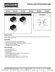 H11C3300W datasheet pdf Fairchild Semiconductor