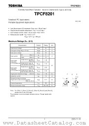 TPCF8201 datasheet pdf TOSHIBA