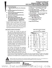 TLV2254QDREP datasheet pdf Texas Instruments