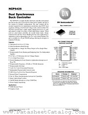 NCP5425DB datasheet pdf ON Semiconductor