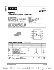 FQS4410TF datasheet pdf Fairchild Semiconductor