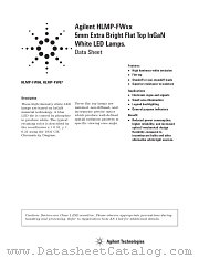 HLMP-FW66-MN0DD datasheet pdf Agilent (Hewlett-Packard)