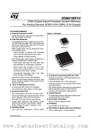 DSM2190F4V-15K6 datasheet pdf ST Microelectronics