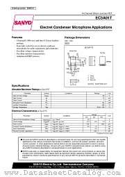 EC3A01T datasheet pdf SANYO
