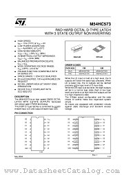 M54HC573K datasheet pdf ST Microelectronics