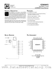 ICS83947I datasheet pdf Texas Instruments