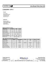 LC503GWN1-15P-A datasheet pdf Marktech Optoelectronics
