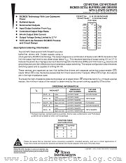 CD74FCT244SM96 datasheet pdf Texas Instruments