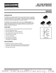 MID400S datasheet pdf Fairchild Semiconductor