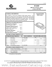 TCS800 datasheet pdf Advanced Power Technology