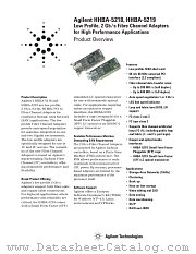 HHBA-5219AP datasheet pdf Agilent (Hewlett-Packard)