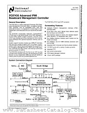 PC87436L-VPC datasheet pdf National Semiconductor