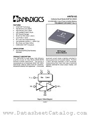 AWT6105 datasheet pdf Anadigics Inc
