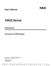 UPD780032AGC-XXX-AB8 datasheet pdf NEC