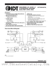 IDT70V9179L9PF datasheet pdf IDT