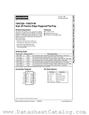 74ACT109SC datasheet pdf Fairchild Semiconductor