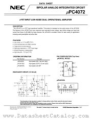 UPC4072G2-E1 datasheet pdf NEC