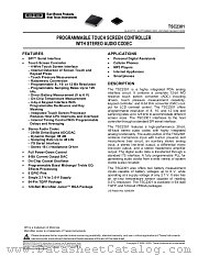 TSC2301IGQZR datasheet pdf Texas Instruments