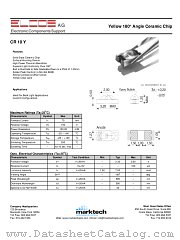 CR10Y datasheet pdf Marktech Optoelectronics