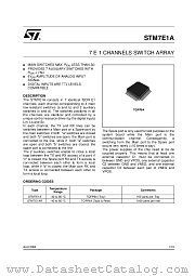 STM7E1 datasheet pdf ST Microelectronics