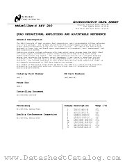 LM613IWMX datasheet pdf National Semiconductor