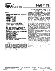 CY7C4801-10AC datasheet pdf Cypress