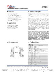 AP1511 datasheet pdf Anachip