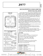 A3977SLP-T datasheet pdf Allegro MicroSystems