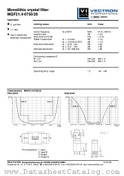 MQF21.4-0750/28 datasheet pdf Vectron