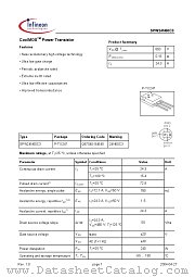 SPW24N60C3 datasheet pdf Infineon