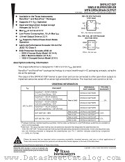 SN74LVC1G07YEAR datasheet pdf Texas Instruments