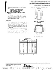 SN74AS151DR datasheet pdf Texas Instruments