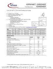 IGW50N60T datasheet pdf Infineon