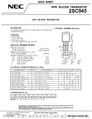 2SC945A/JD datasheet pdf NEC