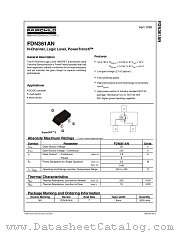 FDN361AN_NL datasheet pdf Fairchild Semiconductor