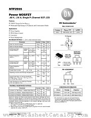 NTF2955T1G datasheet pdf ON Semiconductor