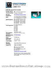 VXB2 datasheet pdf Vectron