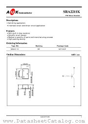 SRA2211K datasheet pdf AUK Corp