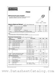 PN930_D75Z datasheet pdf Fairchild Semiconductor