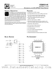 ICS8531-01 datasheet pdf Texas Instruments