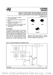 LD29080XX15 datasheet pdf ST Microelectronics