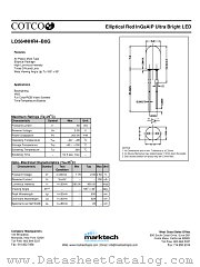 LO564NHR4-B0G datasheet pdf Marktech Optoelectronics