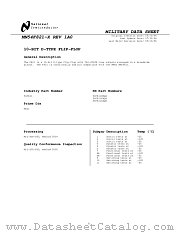 5962-8943801LA(54F821SDMQB) datasheet pdf National Semiconductor