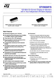 STV9936P/AB datasheet pdf ST Microelectronics